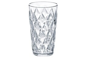 Koziol Crystal waterglas 450 ml set van 2 stuks