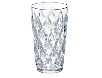 Koziol Crystal waterglas 450 ml set van 2 stuks