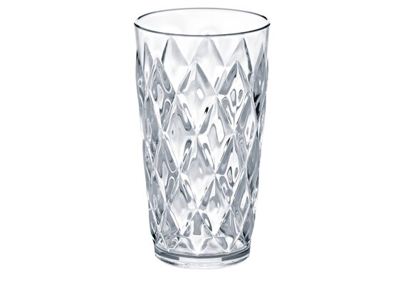 Koziol Crystal waterglas 450 ml set van 2 stuks