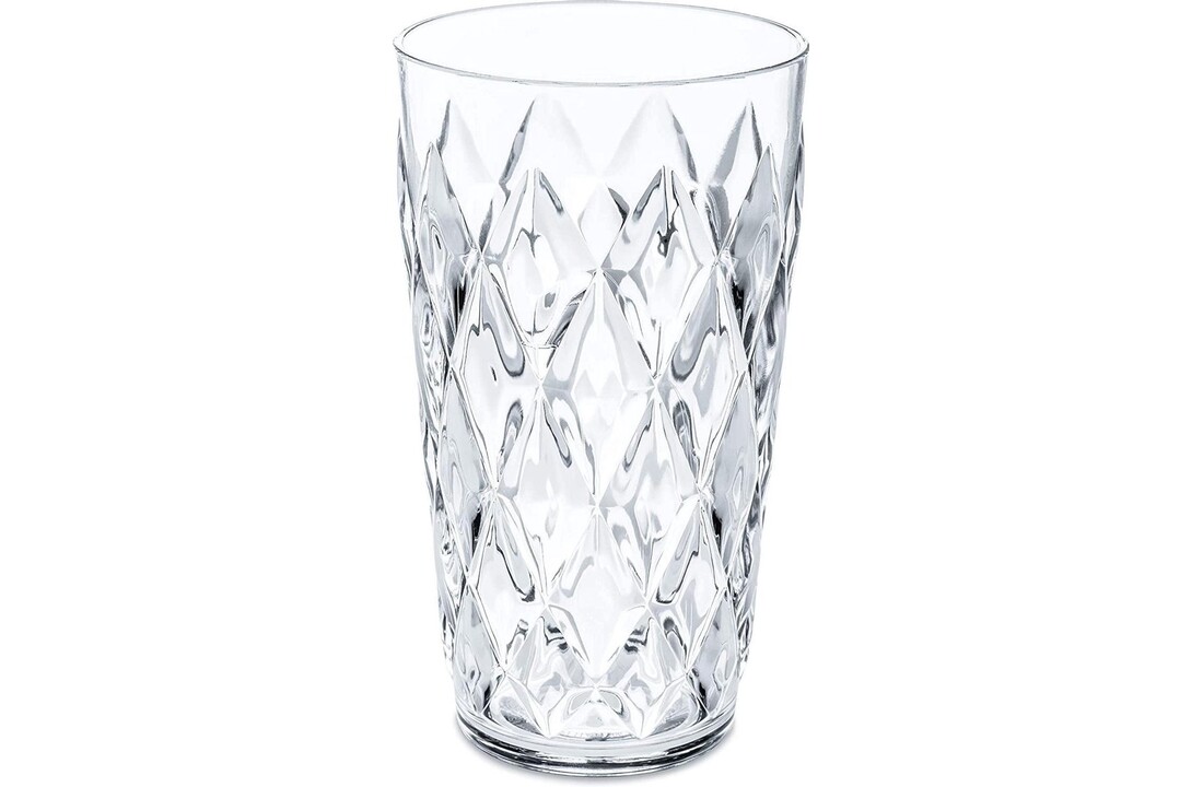 Koziol Crystal waterglas 450 ml set van 2 stuks