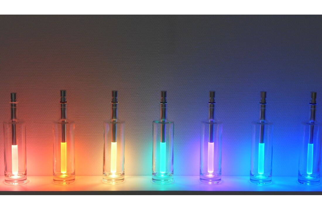 Bottle light LED Lamp voor Fles Wit en Gekleurd Licht