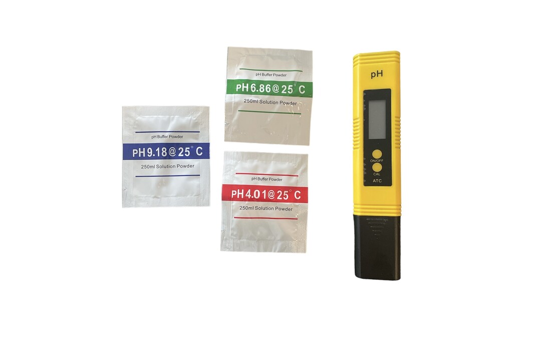 Digitale Ph meter tester - Geel