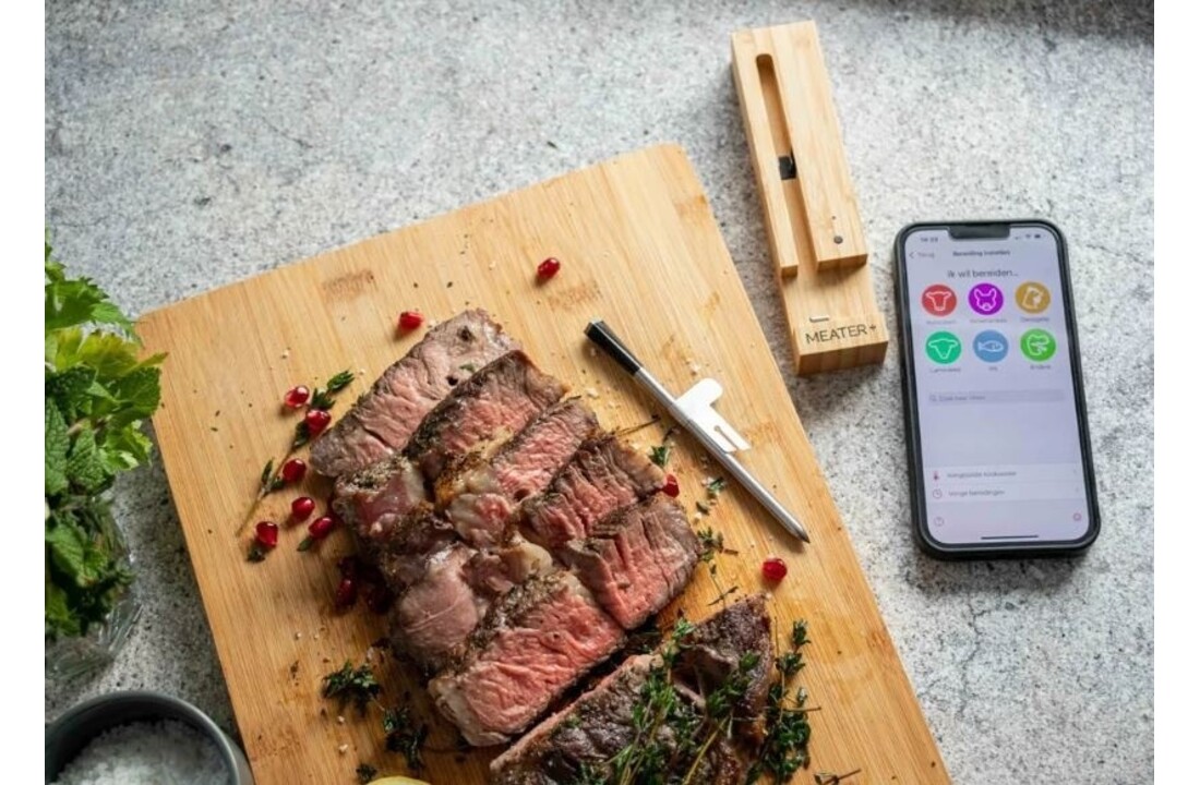 Meater Plus Draadloze BBQ thermometer (50m) - Bluetooth