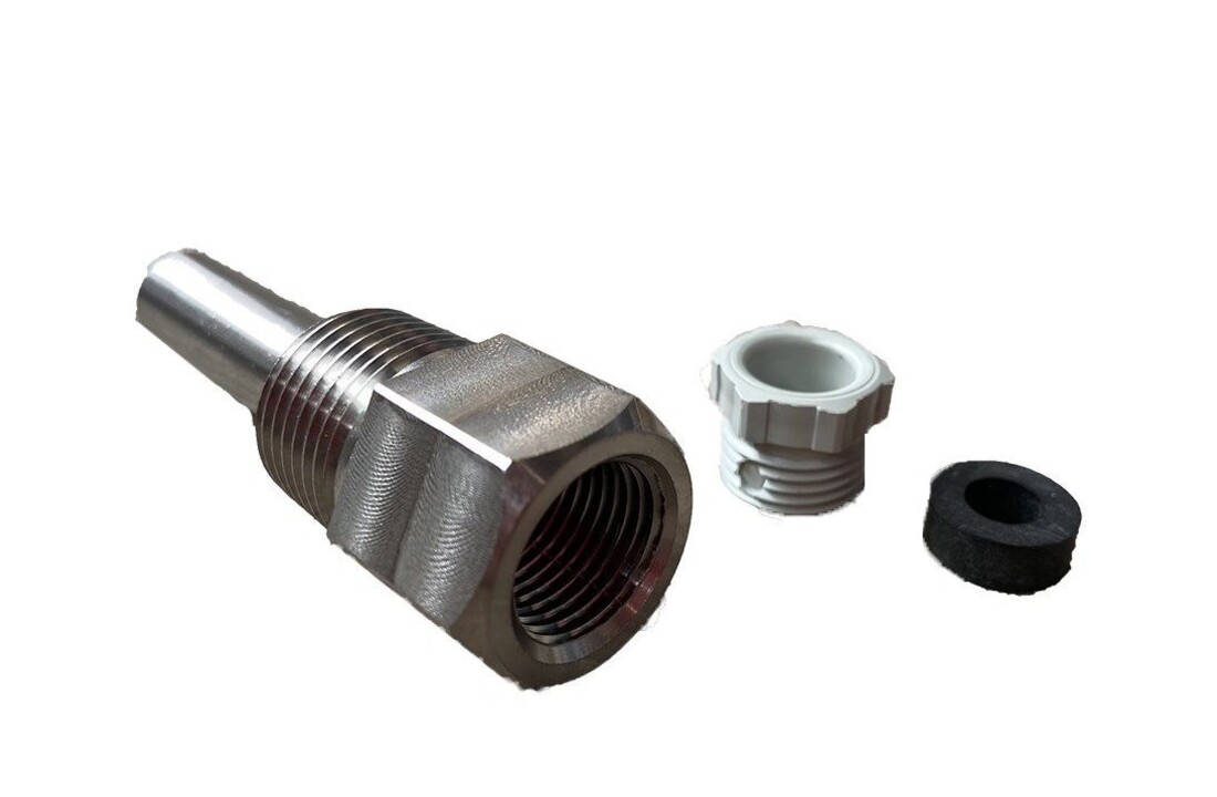 RVS Dompelbuis poolcontrol 1/2"