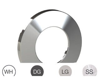 Duravision Spectra afwerking RF Ø100 Wit