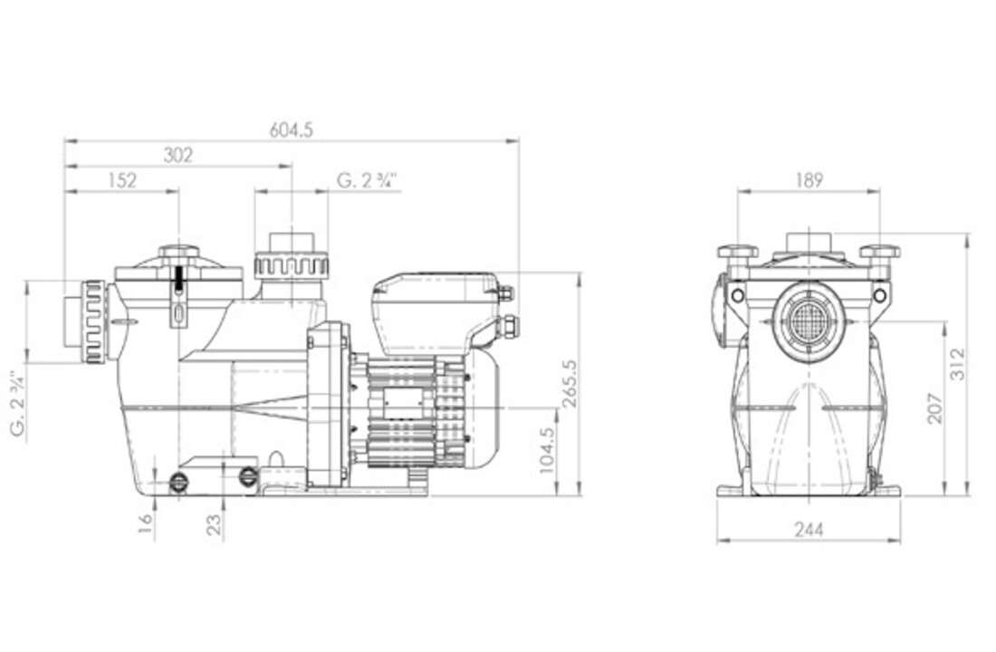 Kripsol KS VS 150M 1.50 Pk 230V - Frequentiegeregelde pomp