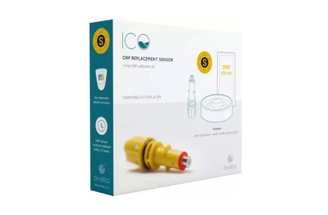 Ondillo ICO Zout Sensor Goud + ORP kalibratieset