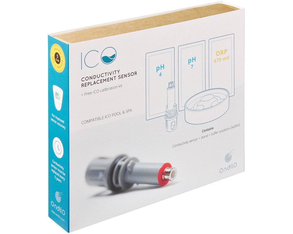 Ondillo ICO TDS Sensor grijs kalibratieset