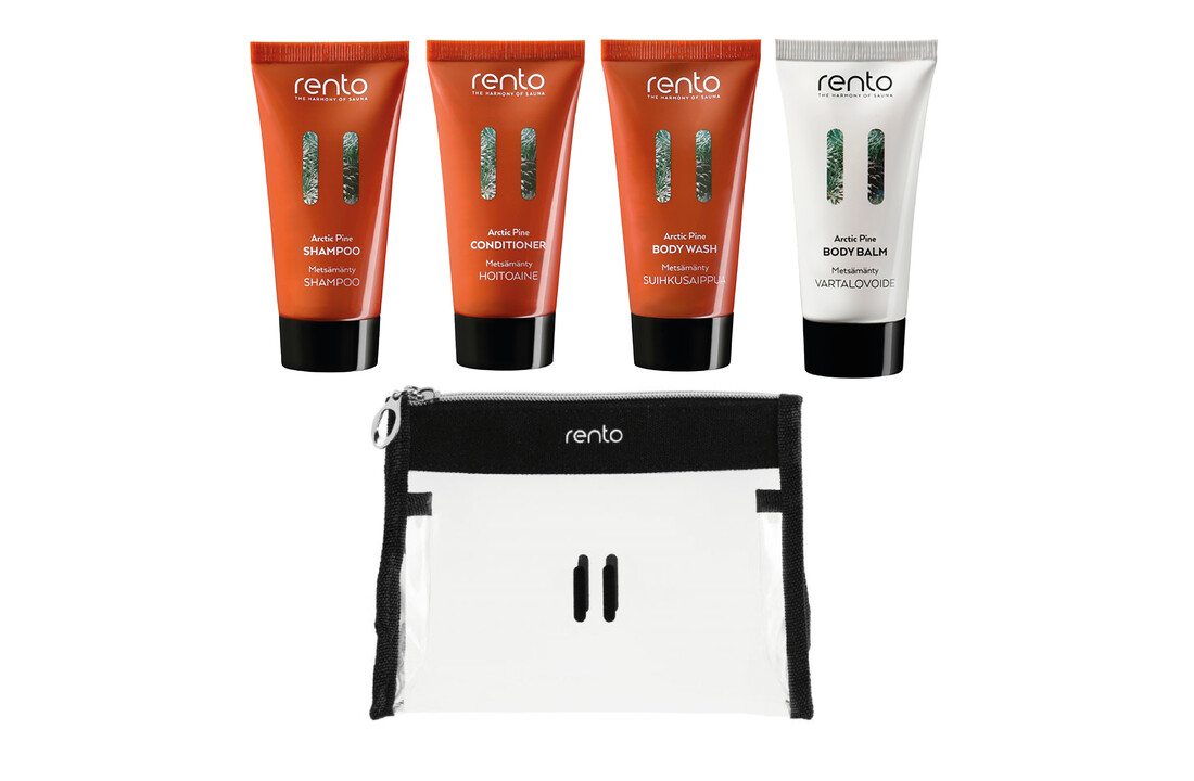 Rento Reisset Shampoo + Conditioner + Body Wash + Bodylotion | Dennen