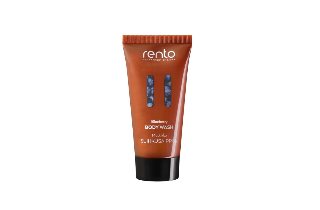Rento Reisset Shampoo + Conditioner + Body Wash + Bodylotion | Bosbessen