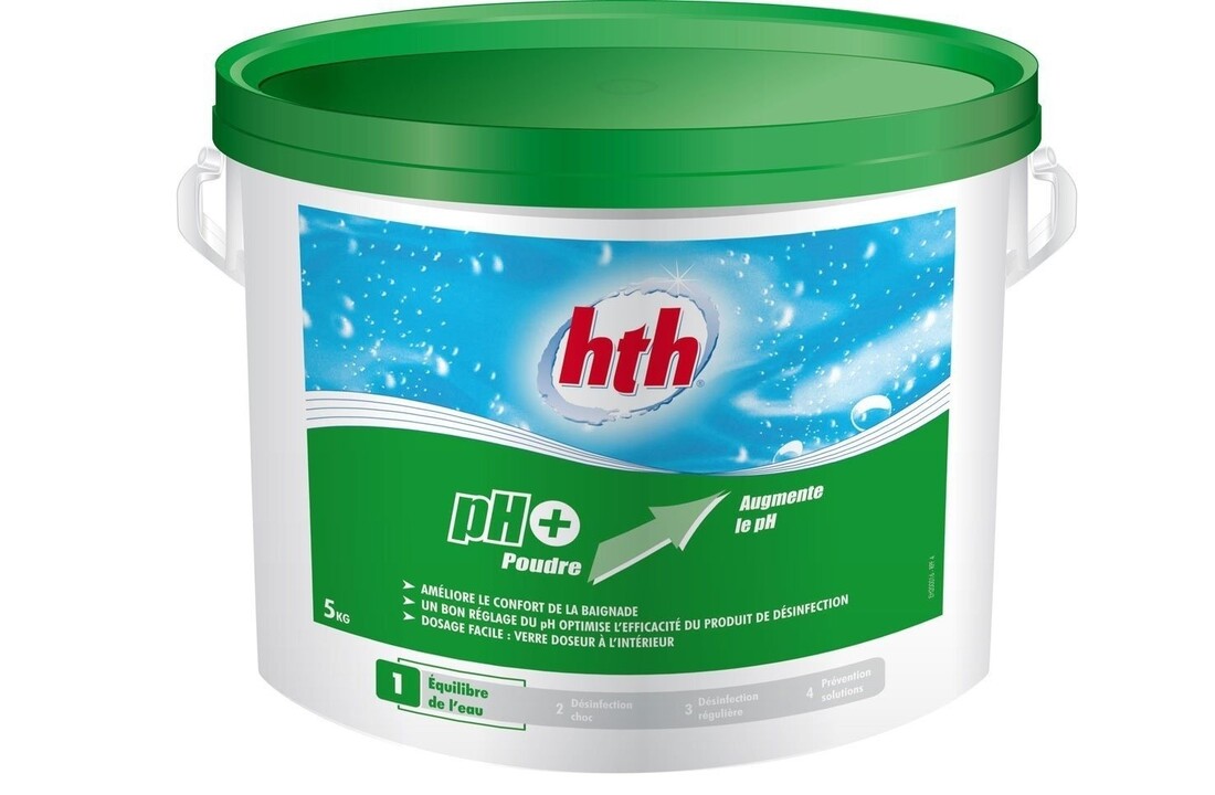 HTH PH Plus Granulaat 5 kg - poeder