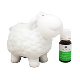 Emendo Sauna schaap met etherische olie Eucalyptus Wit
