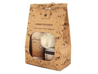 Emendo verzorging set Haver scrub en crème