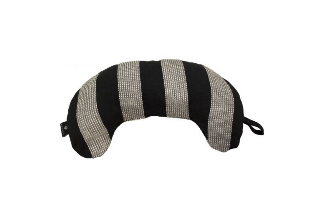 Emendo sauna nek kussen zwart 37 x 20 cm