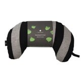 Emendo sauna nek kussen zwart 37 x 20 cm