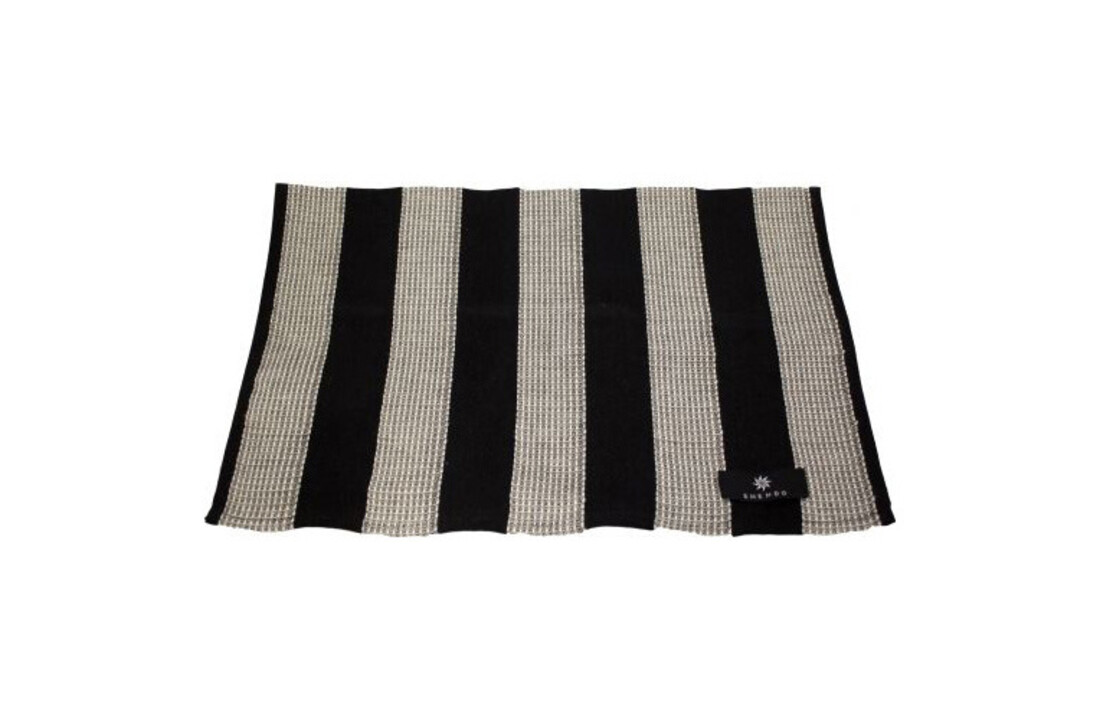 Emendo sauna kleed zwart 40 x 50 cm