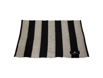 Emendo sauna kleed zwart 40 x 50 cm