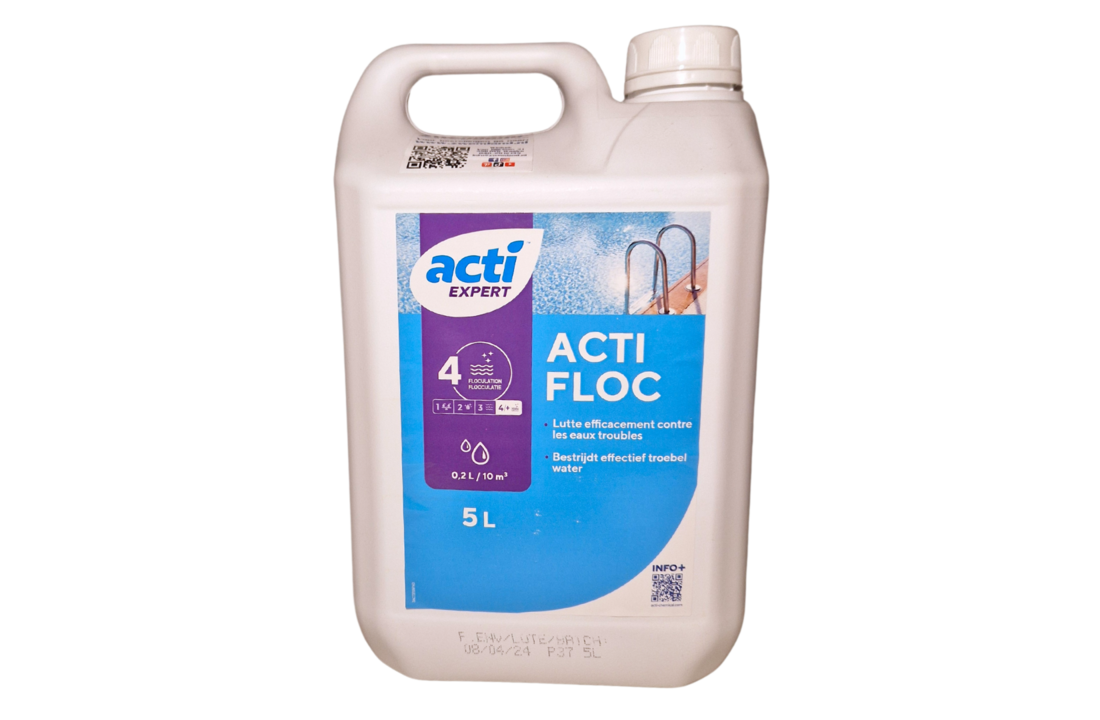 Acti Floc Vlokmiddel 5L - Vlokker zwembadreiniging