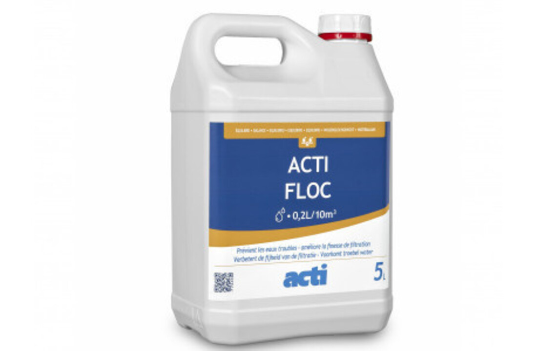 Acti Floc Vlokmiddel 5L - Vlokker zwembadreiniging