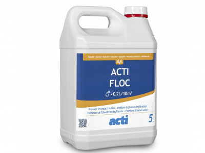 Acti Floc Vlokmiddel 5L - Vlokker zwembadreiniging