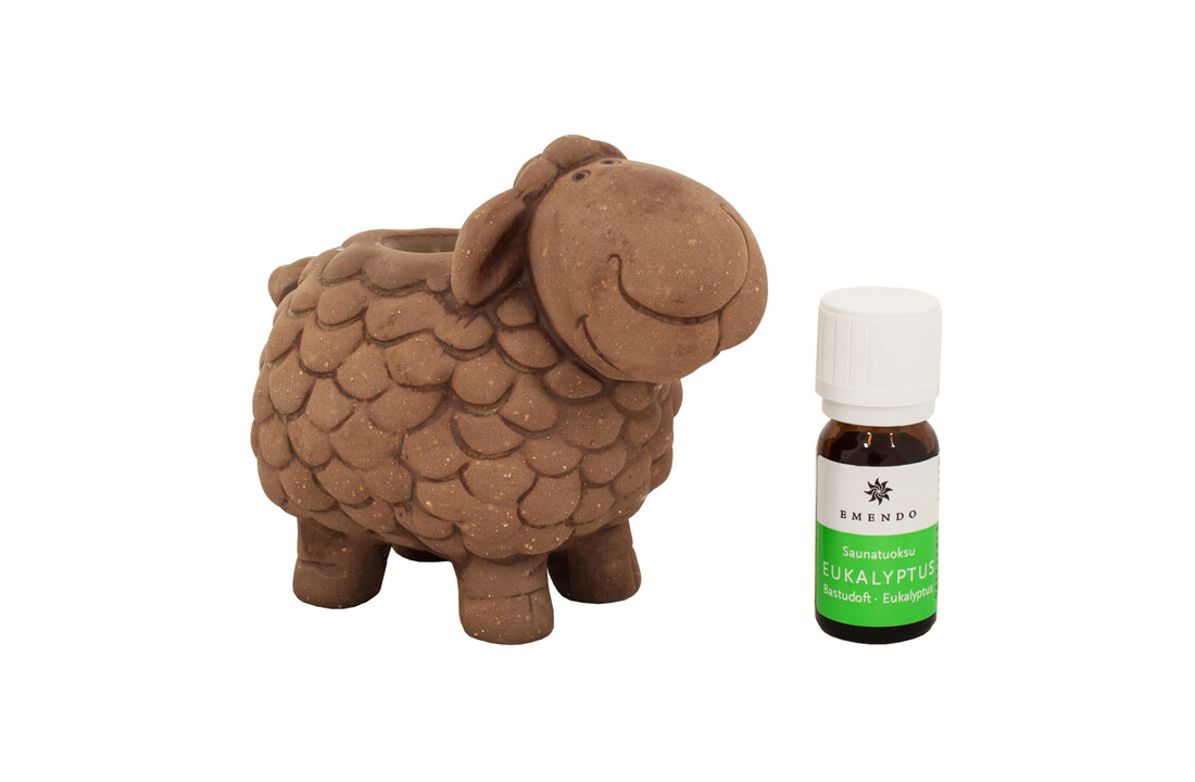 Emendo Sauna schaap met etherische olie Eucalyptus