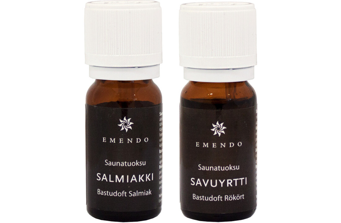 Emendo Sauna geuren Salmiak & Rookkruid 2 × 10 ml