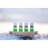 Emendo set Sauna geuren 4x10ml inclusief houten rekje