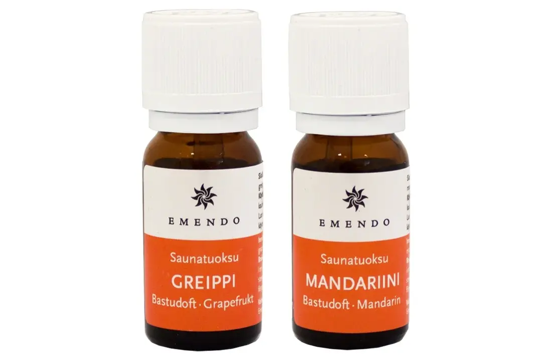 Emendo Sauna geuren Grapefruit & Mandarijn 2 x 10 ml  - Greippi & Mandariini