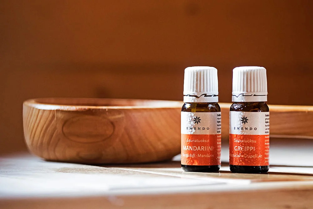 Emendo Sauna geuren Grapefruit & Mandarijn 2 x 10 ml  - Greippi & Mandariini