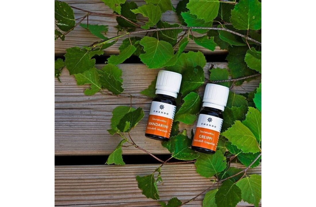 Emendo Sauna geuren Grapefruit & Mandarijn 2 x 10 ml  - Greippi & Mandariini