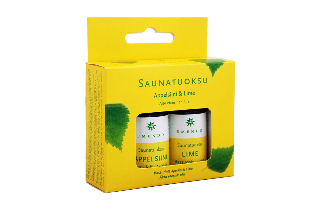 Emendo Sauna geuren Sinaasappel & Limoen 2 x 10 ml - Appelsiini - Lime