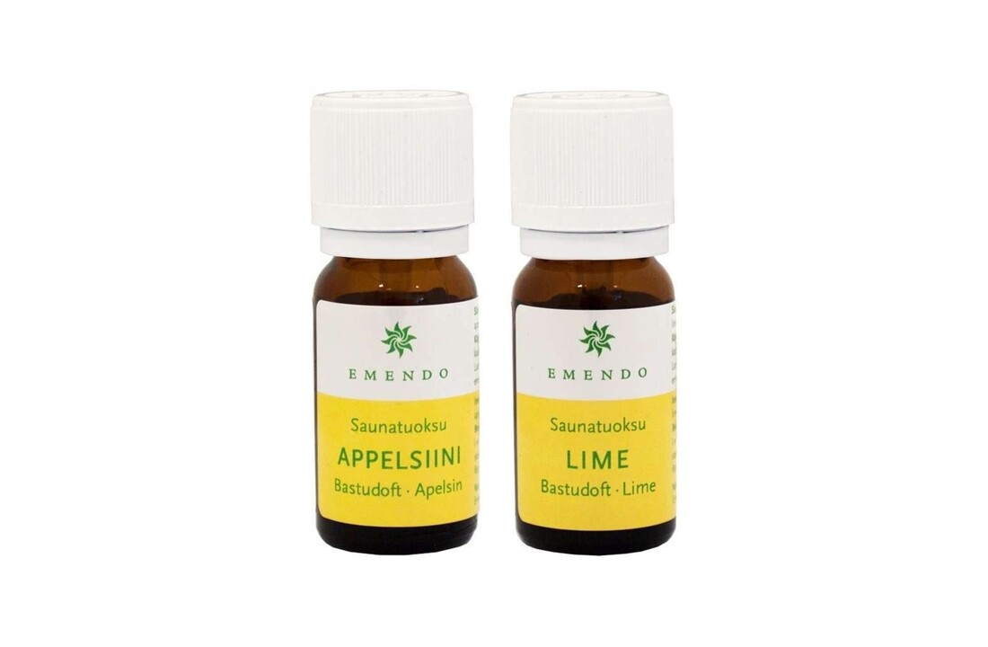 Emendo Sauna geuren Sinaasappel & Limoen 2 x 10 ml - Appelsiini - Lime