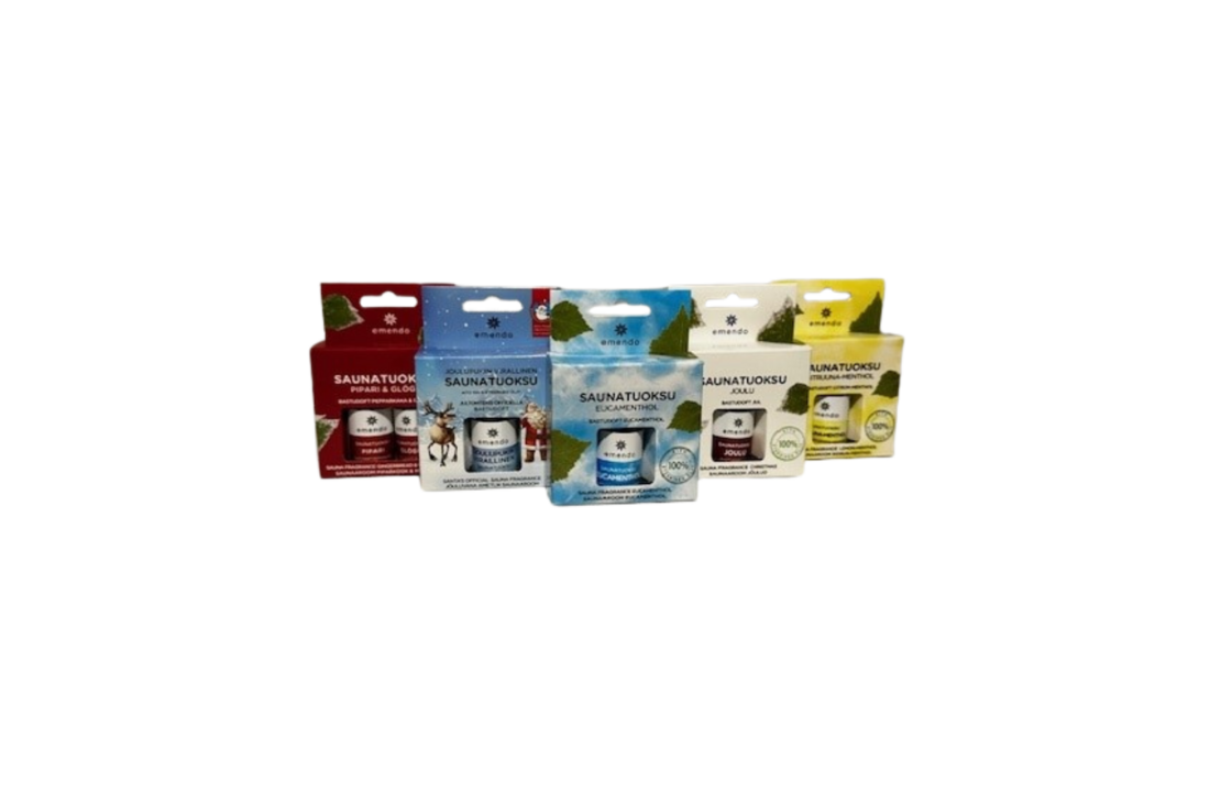 Emendo Sauna geur Lemon - Menthol 10 ml | Sitruuna-Menthol