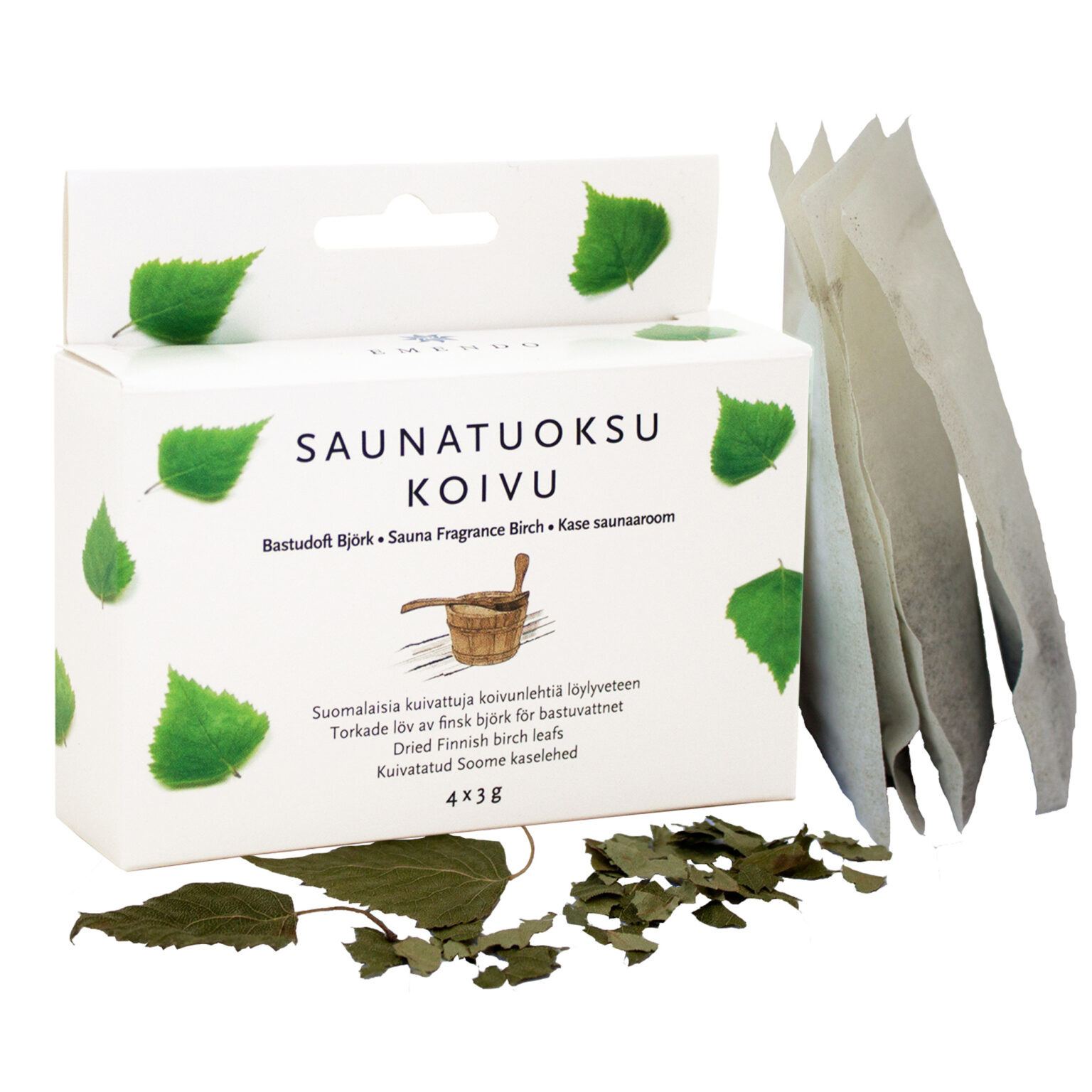 Emendo Sauna geur Berken 4 x 3 gram - Koivu