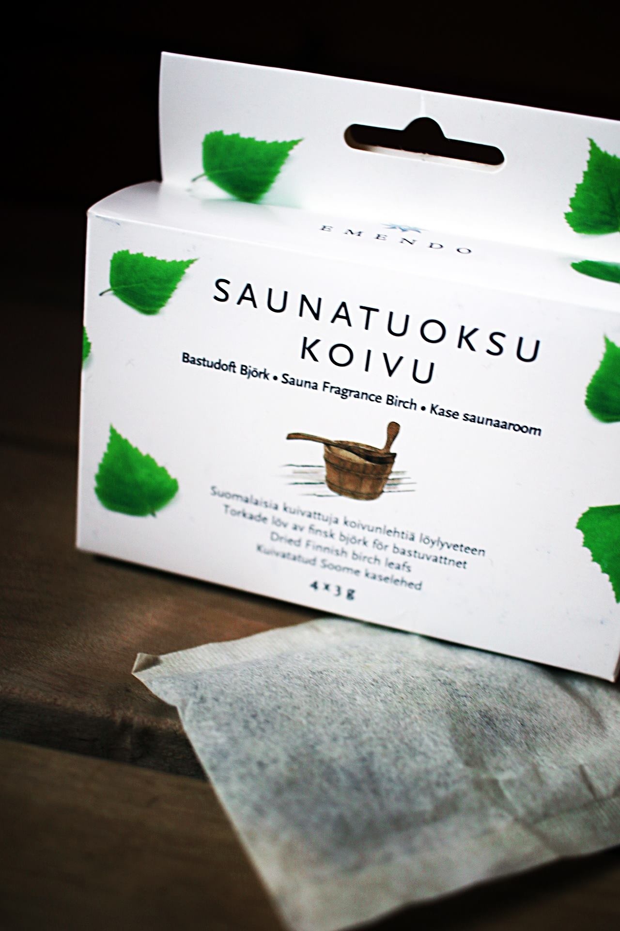 Emendo Sauna geur Berken 4 x 3 gram - Koivu
