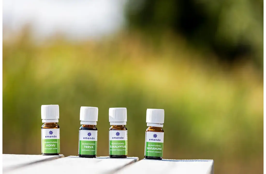 Emendo set Sauna geuren 4x10ml - Etherische olie