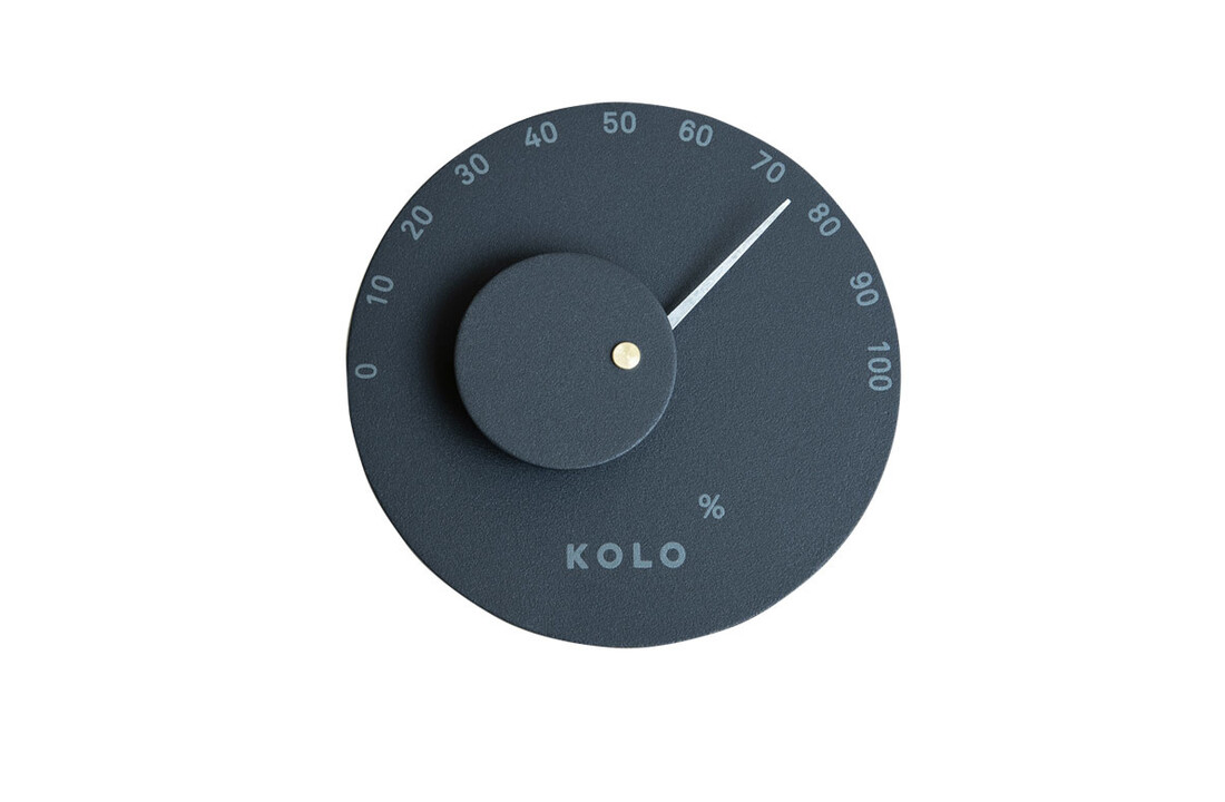 KOLO Sauna Hygrometer - Zwart