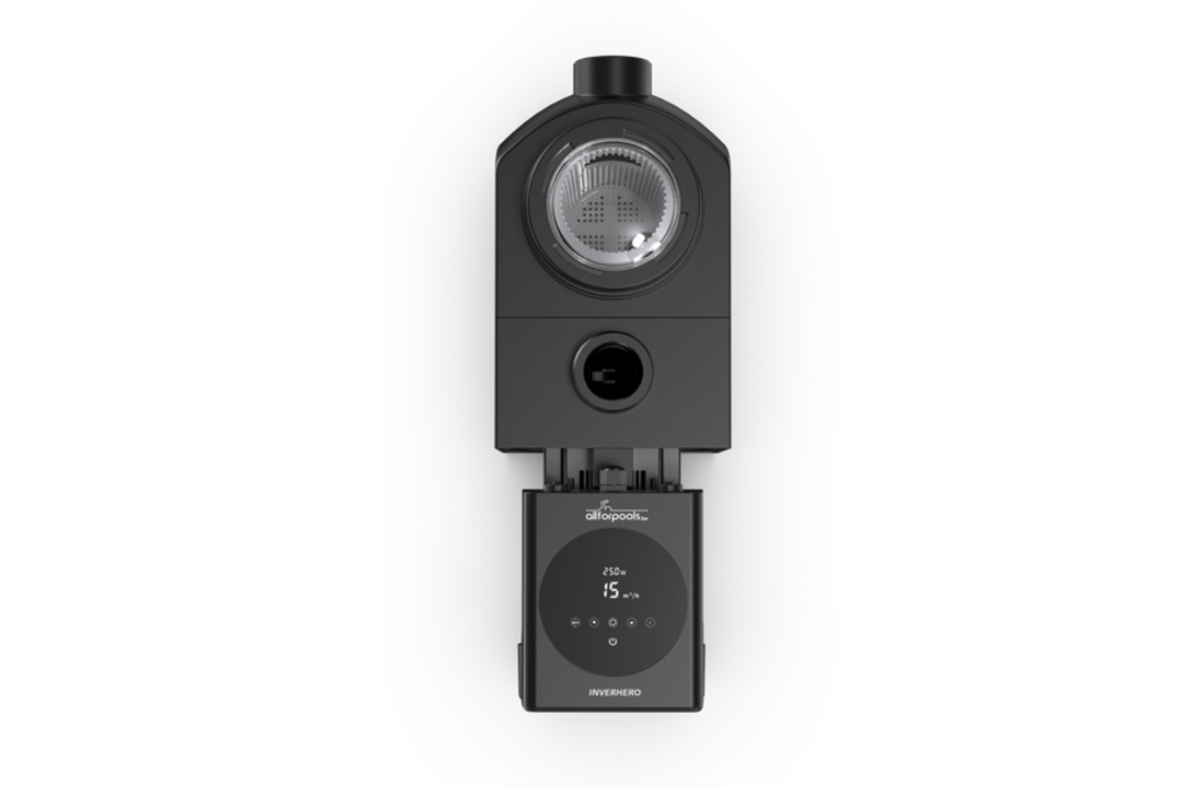 Inverhero Variabele Snelheidspomp touchscreen