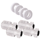 Dolphin gecombineerde borstel set met wonderborstel ring voor Active Deluxe