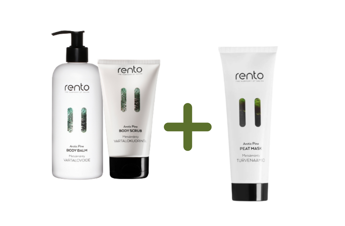 Rento Bodylotion en Bodyscrub- Gratis gezichtsmasker