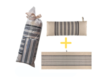 Gift Set - Sauna Kleed en Sauna Kussen