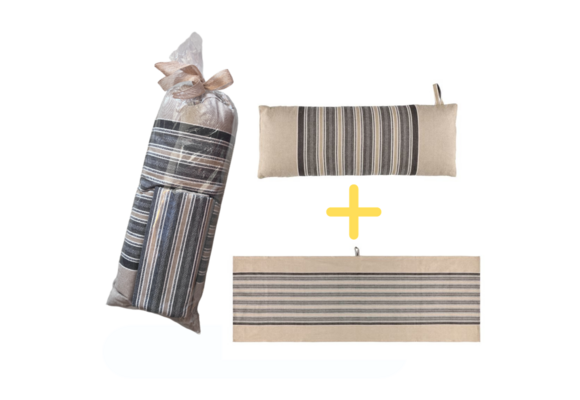 Gift Set - Sauna Kleed en Sauna Kussen