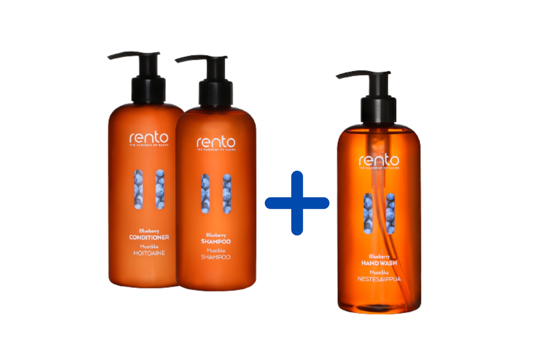 Rento Shampoo en Conditioner / Handzeep - Gratis Bodywash