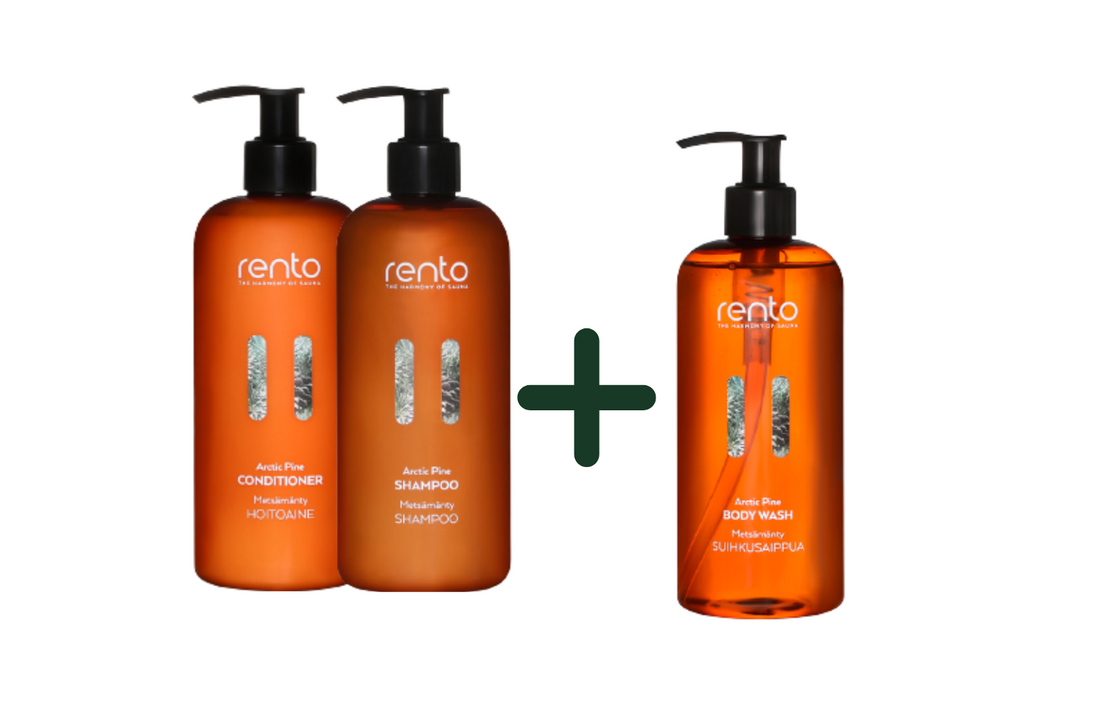 Rento Shampoo en Conditioner / Handzeep - Gratis Bodywash