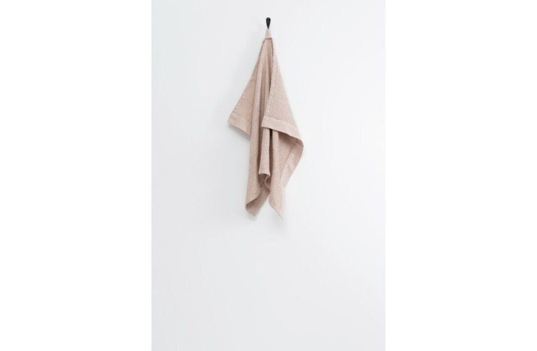 Rento Handdoek Kenno 50x70 cm beige/wit