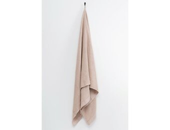Handdoek Kenno 90x180 cm beige/wit