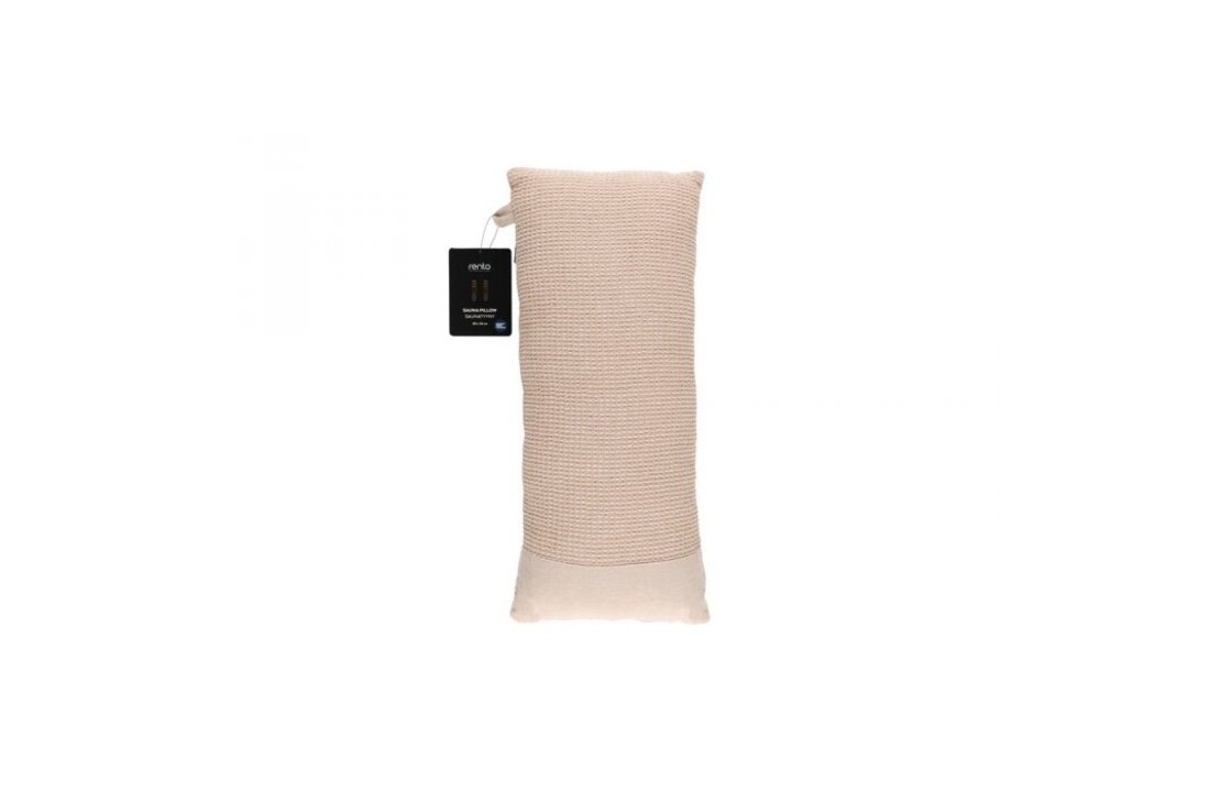 Rento Saunakussen Kenno 50x22 cm beige/wit