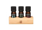Rento Saunageur 3 x 10 ml in bamboe houder