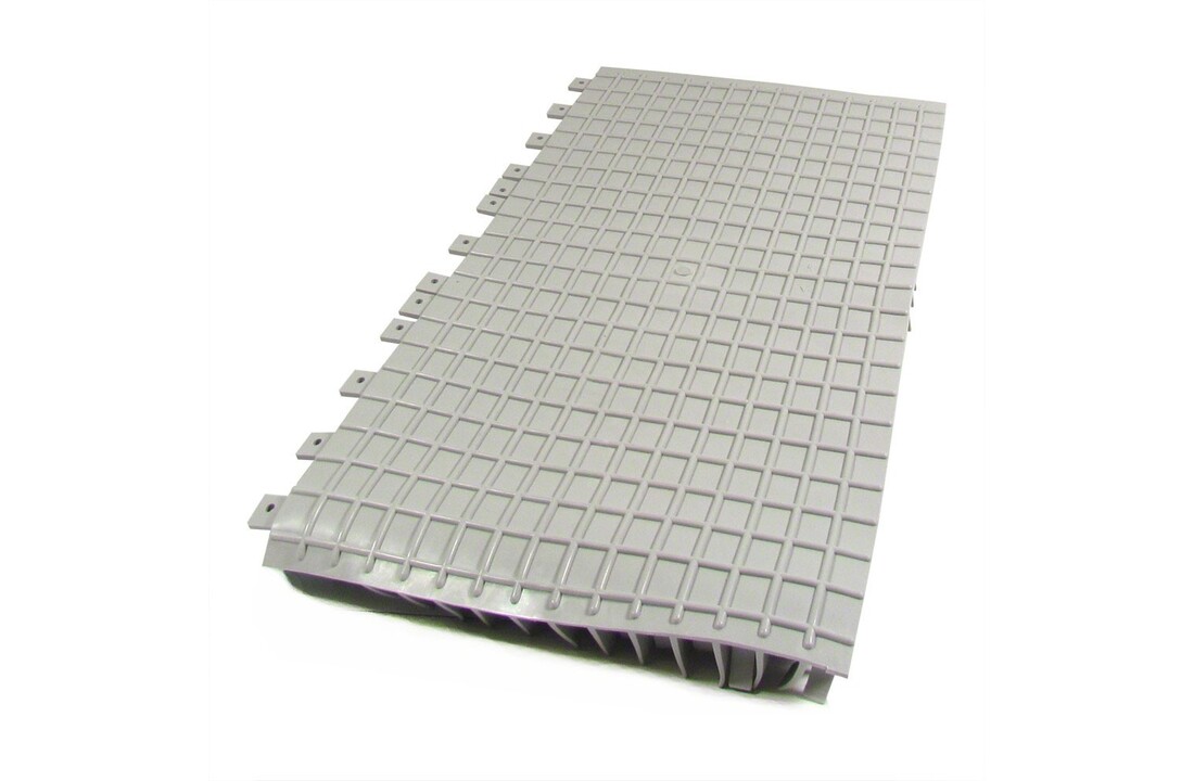 Dolphin Gecombineerde pvc Borstel Grijs voor SF40