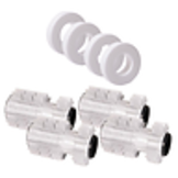 Dolphin gecombineerde borstel set met wonderborstel ring Wave 100
